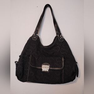 Liz Claiborne Monogram Shoulder Purse